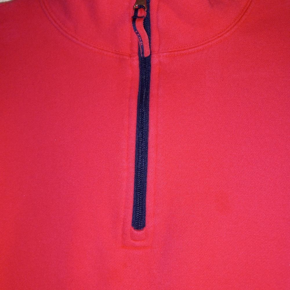 IZOD Pink 1/4 Zip Pullover - Picture 2 of 5